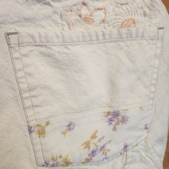 FREE PEOPLE WE THE FREE LOVE ALIVE HIGH RISE PATCHWORK BOYFRIEND JEAN SIZE 29 - Picture 13 of 16